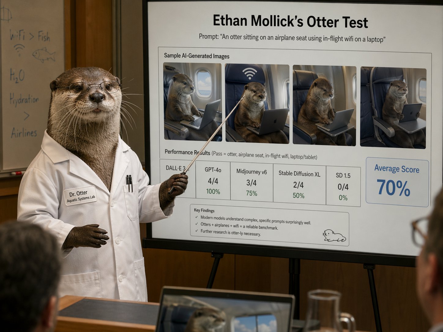 emollick의 otter test 스코어카드