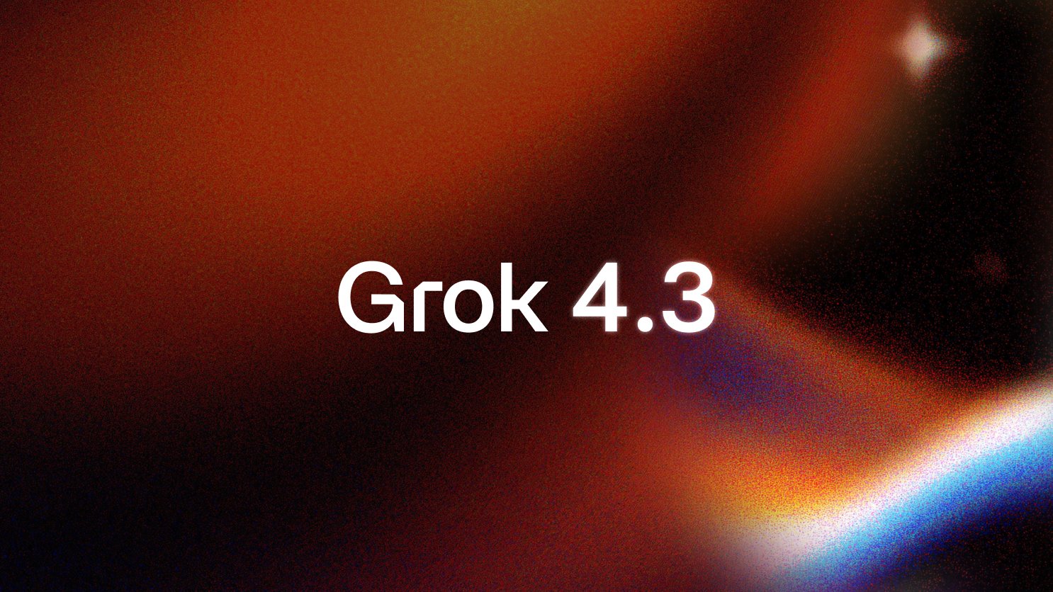 Grok 4.3 키 비주얼