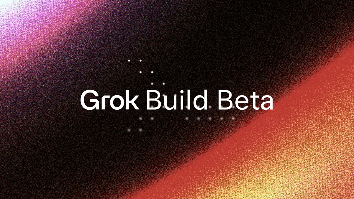 Grok Build Beta 출시 비주얼