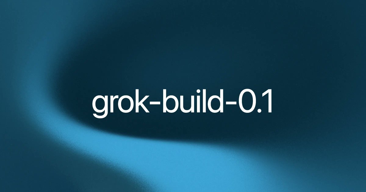 grok-build-0.1 공개 그래픽