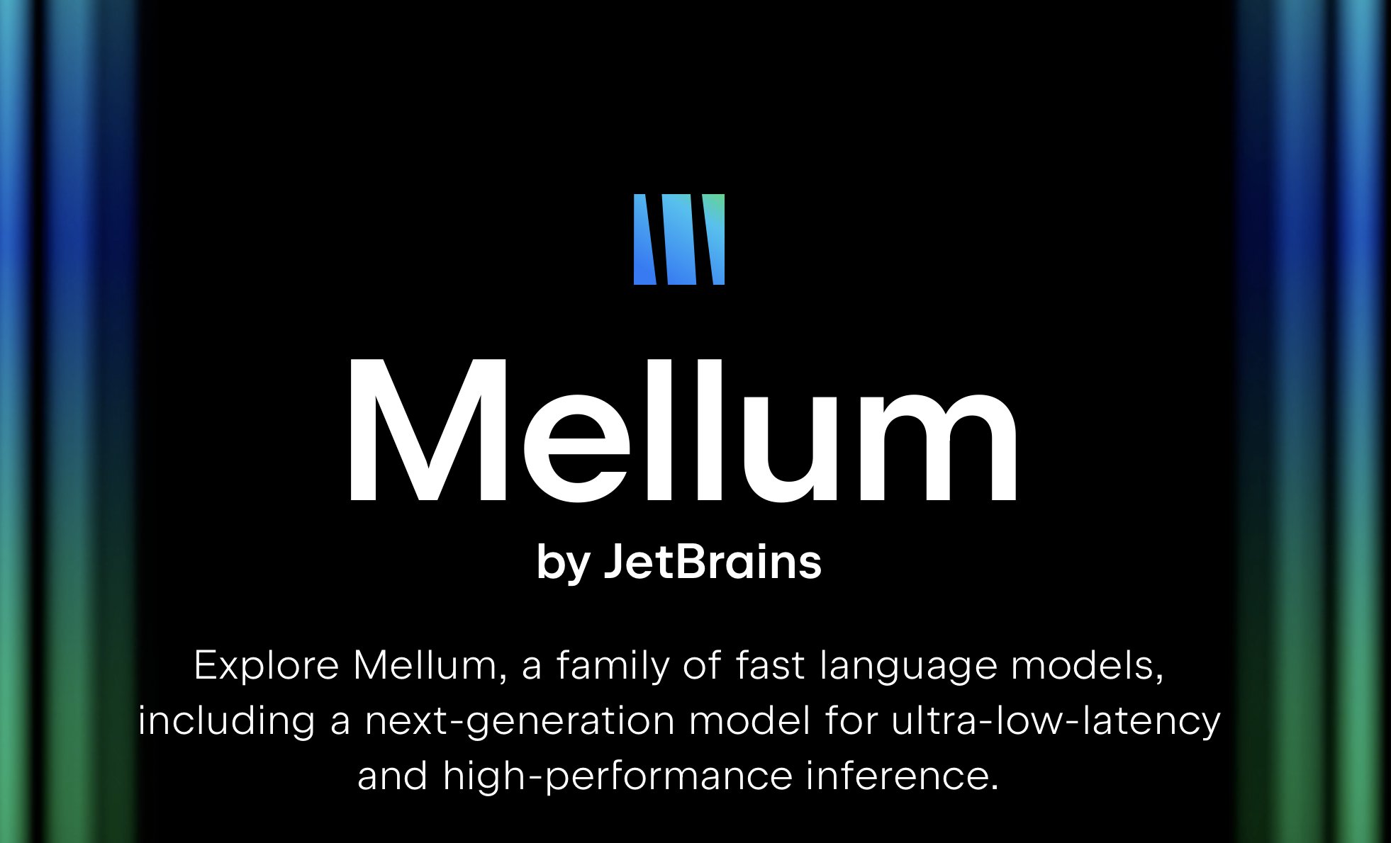 Mellum by JetBrains 발표 이미지