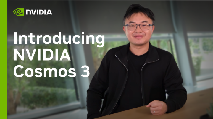 NVIDIA Cosmos 3 발표 영상 썸네일