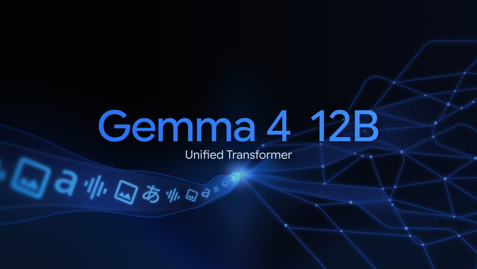 Gemma 4 12B — Unified Transformer 발표 이미지