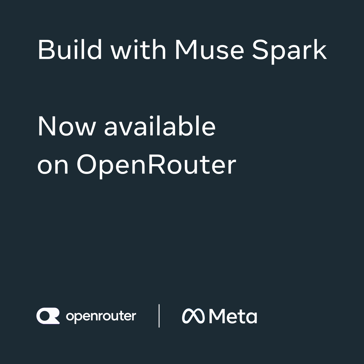OpenRouter에 올라온 메타 Muse Spark 1.1