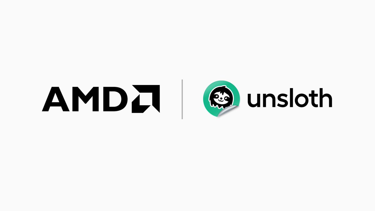 AMD와 Unsloth 협업 발표