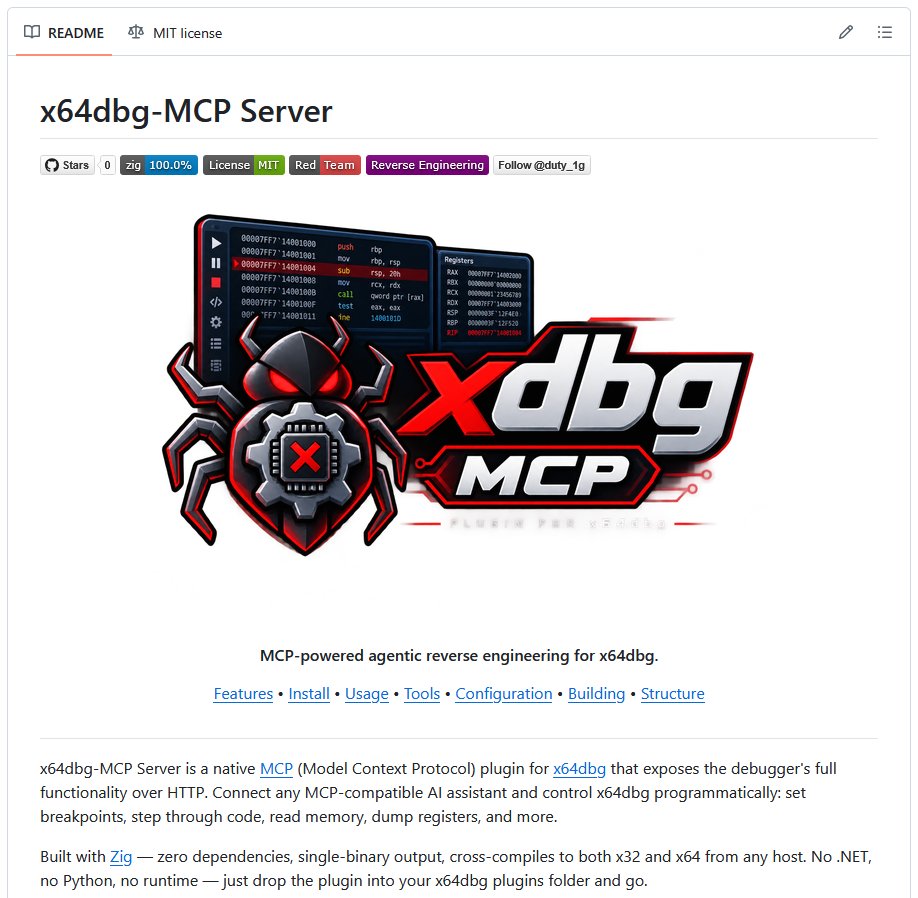 x64dbg용 MCP 플러그인 문서