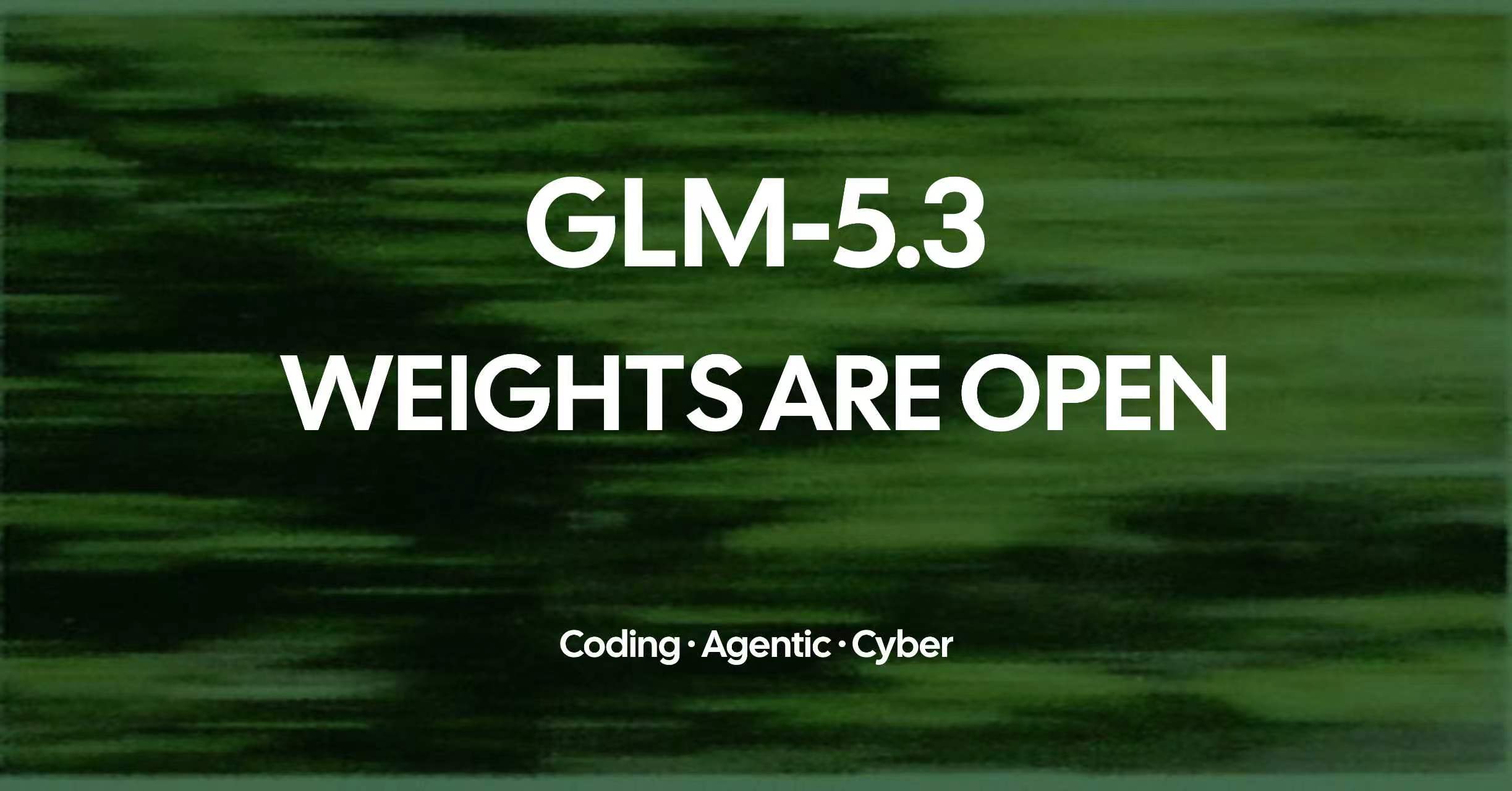 GLM-5.3 가중치 공개 카드