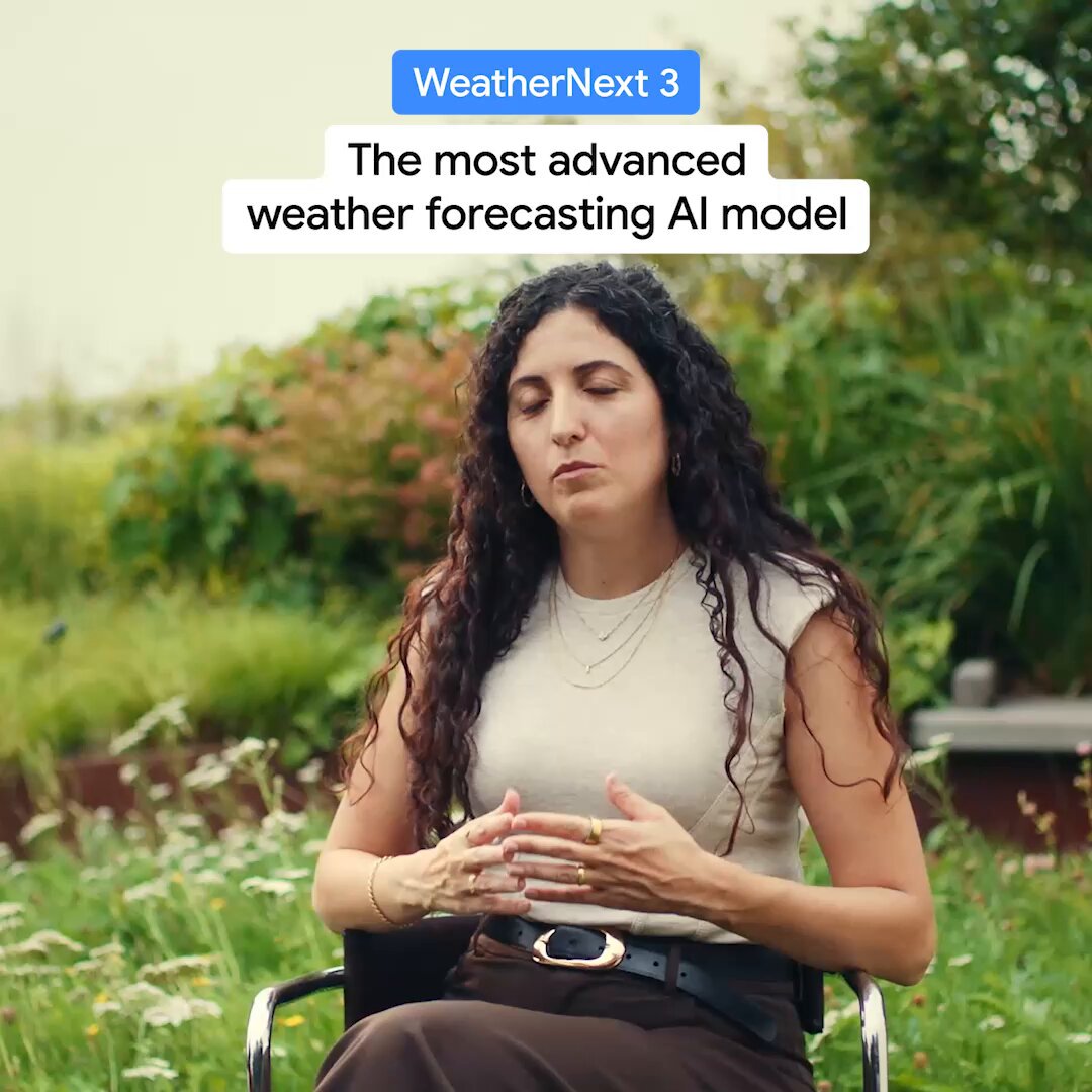 WeatherNext 3 소개 영상