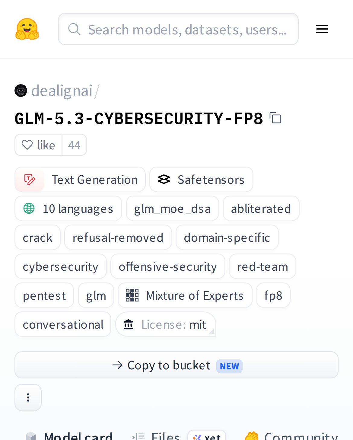 GLM-5.3-CYBERSECURITY-FP8 모델 카드