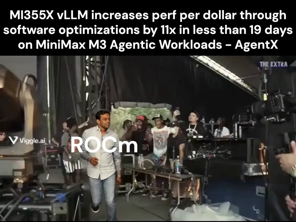 MI355X 11배 알림