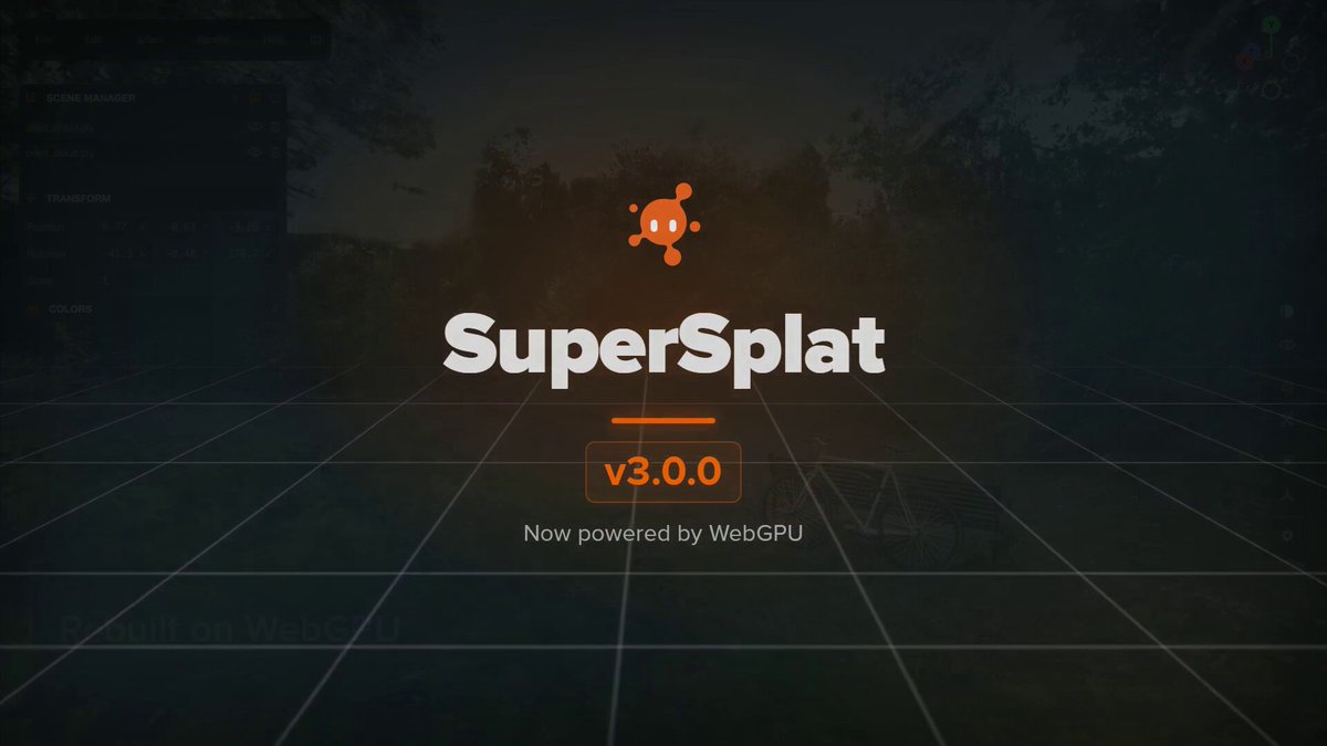 SuperSplat 3.0