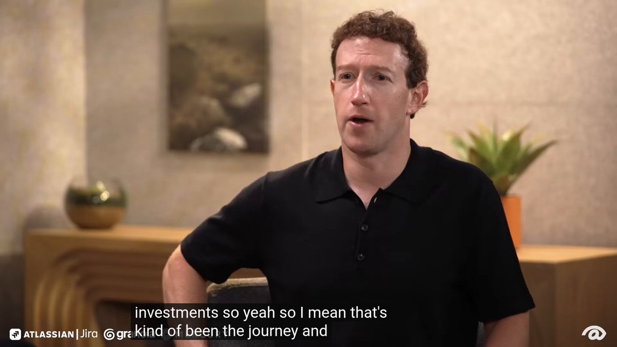 Zuckerberg 인터뷰 장면