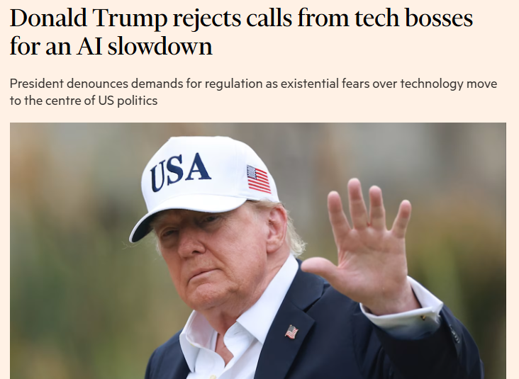 Financial Times 기사 제목