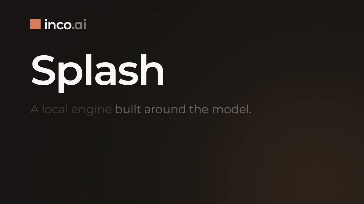 Splash 공개