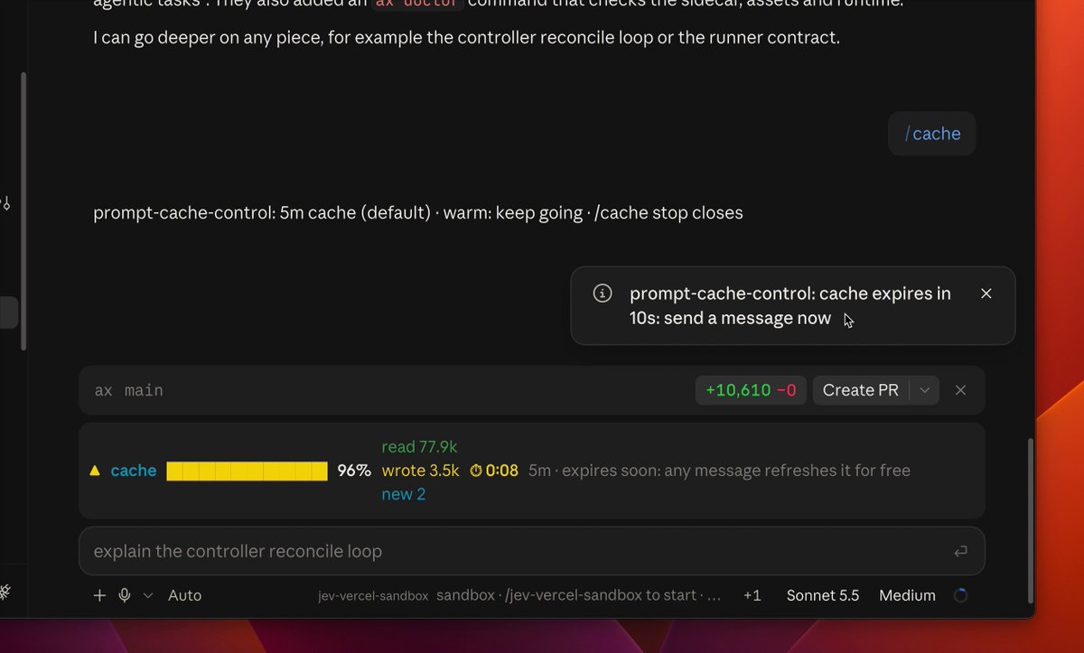 Cache Control의 만료 알림