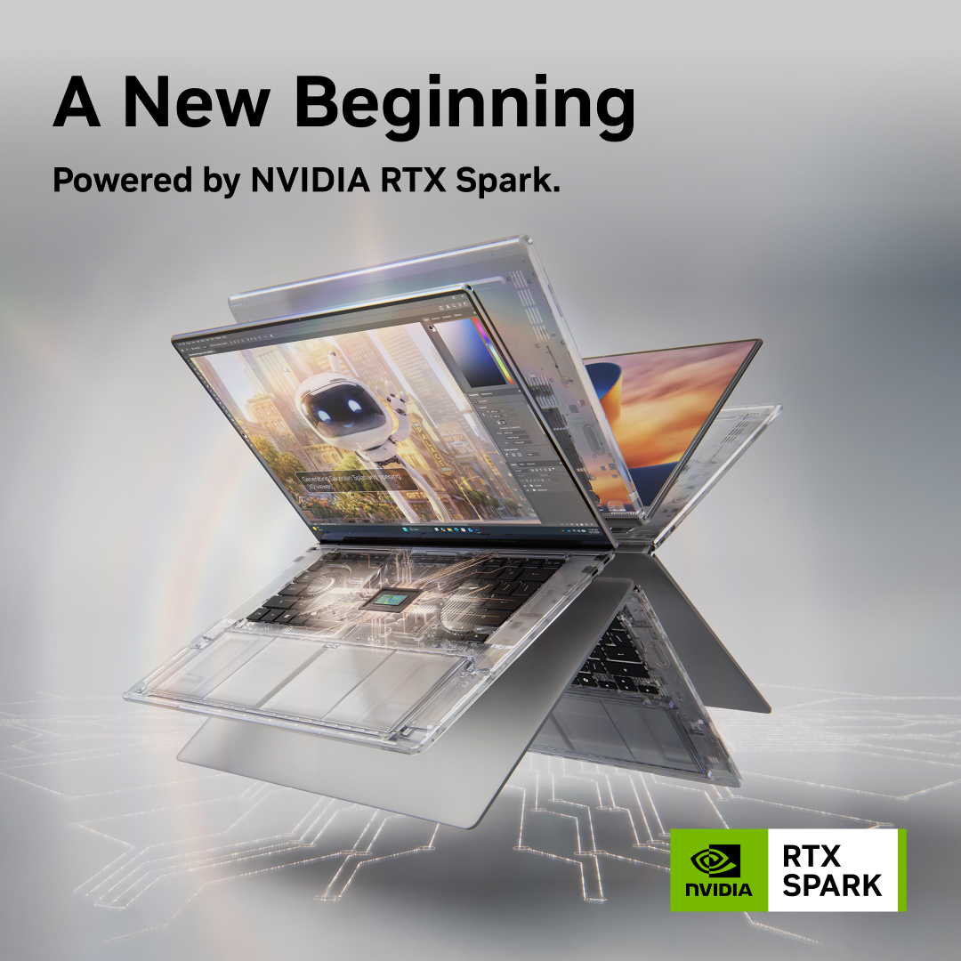 RTX Spark 노트북 홍보 이미지